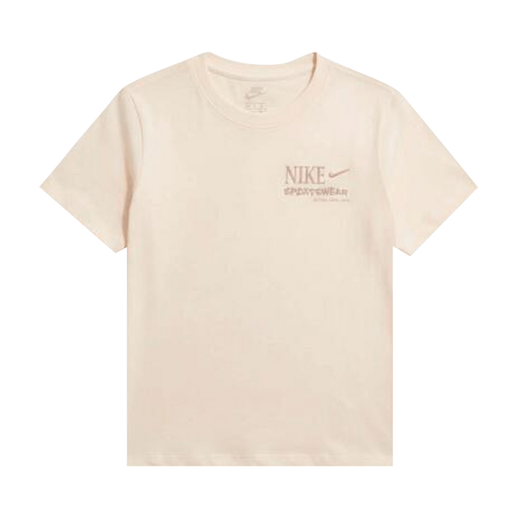 Nike T-Shirt 'Chalk/Particle Pink'
