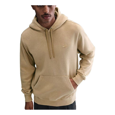 Nike Sportswear Club Washed Fleece Hoodie 'Parachute Beige'