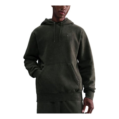 Nike Sportswear Club Washed Fleece Hoodie 'Sequoia'