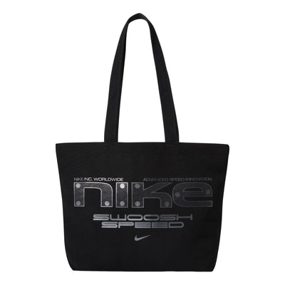 Nike Heritage 2.0 22L Tote Bag 'Black Black Metallic Cool Grey'