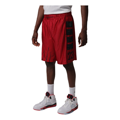 Jordan Brooklyn Cat Scratch Shorts 'Varsity Red Black'