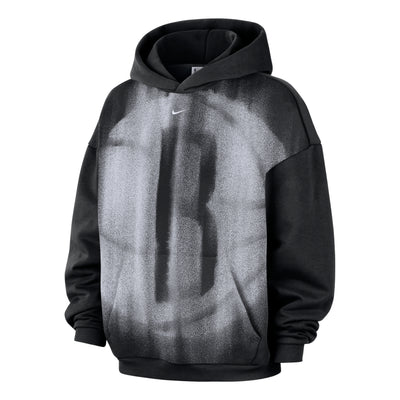 Nike Brooklyn Nets Standard Issue Fleece Hoodie 'Black White'