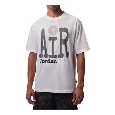 Jordan Graphic T-Shirt 'Sail Smoke Grey Light Iron Ore'