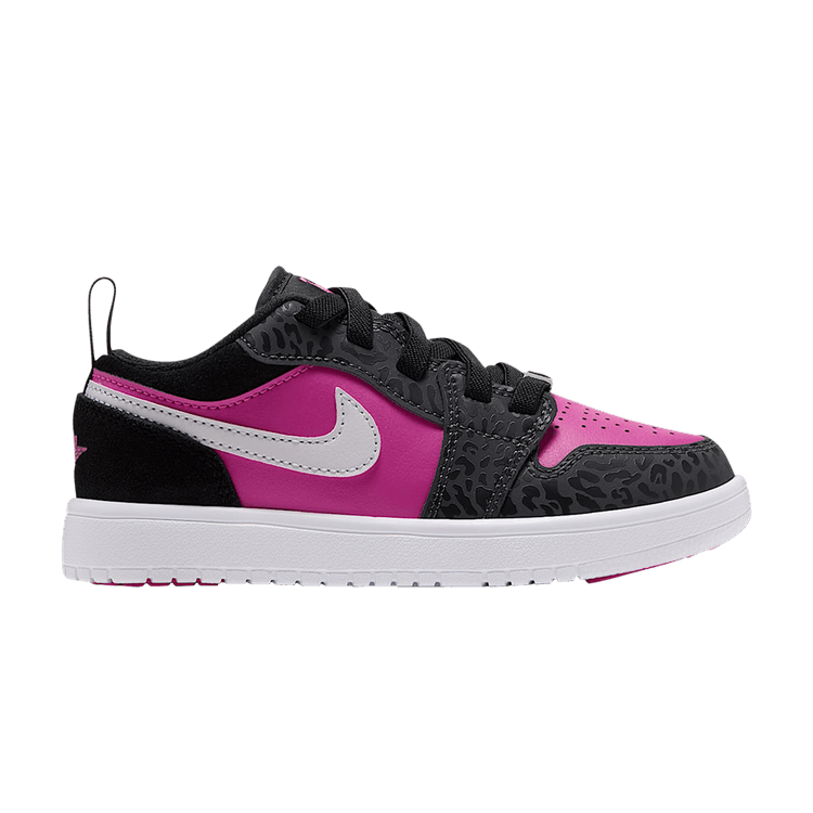 Air Jordan 1 Low Alt SE PS 'Black Anthracite White Laser Fuchsia'