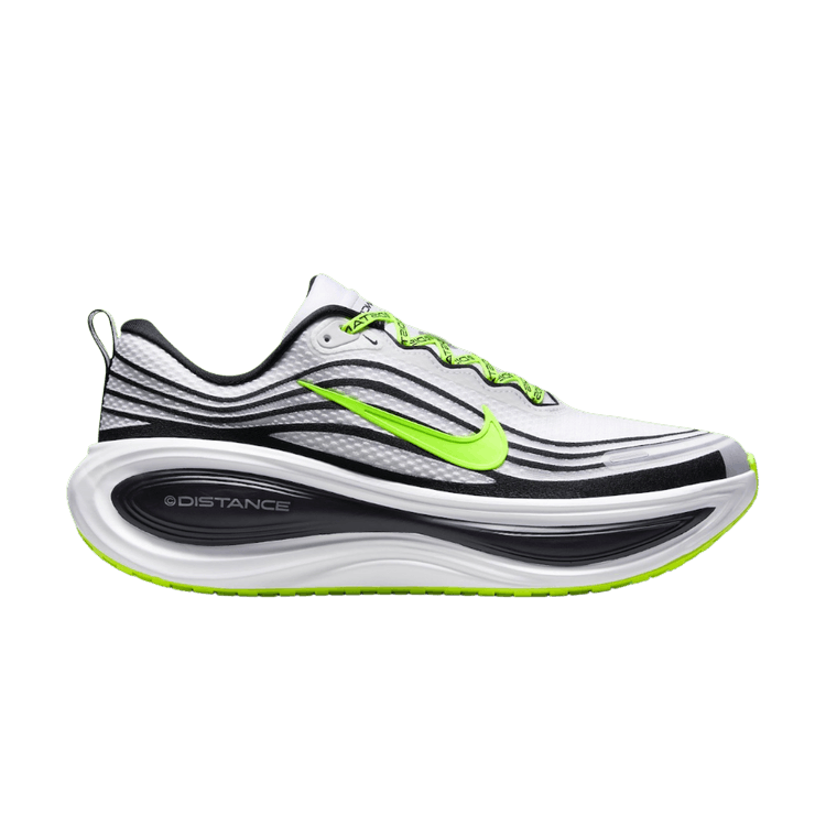 Distance x Nike Vomero Plus 'White Metallic Silver Black Volt'
