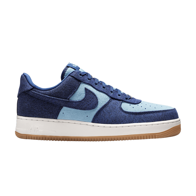 Nike Air Force 1 Low '07 LV8 Denim Navy Worn Blue