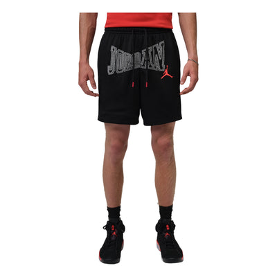 Jordan Brooklyn 18cm Shorts 'Black Infrared 23'