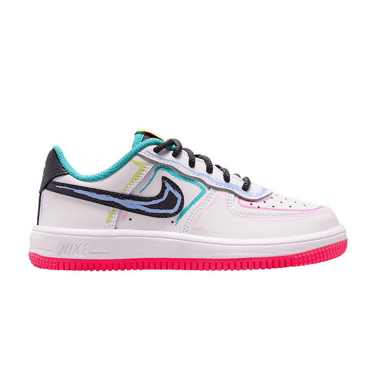 Nike Force 1 Low ' PS 'White Hyper Pink'
