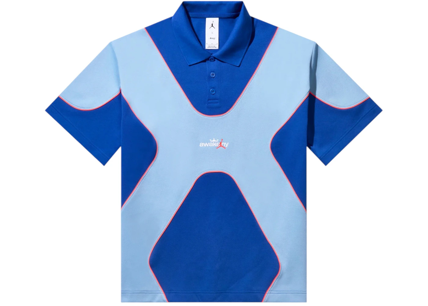 Jordan x Awake NY Polo Light Blue/Game Royal
