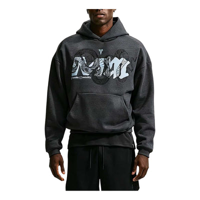Nike Kobe Therma-FIT Hoodie 'Black Heather Light Armory Blue'