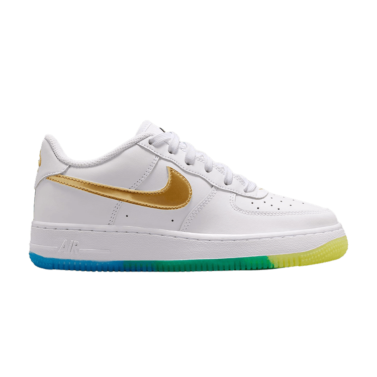 Nike Air Force 1 GS 'White Soar Sonic Yellow'