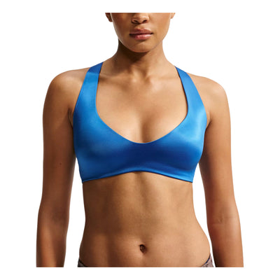 (WMNS) Nike SKIMS Stretch Knit Plunge Bra 'Cobalt'