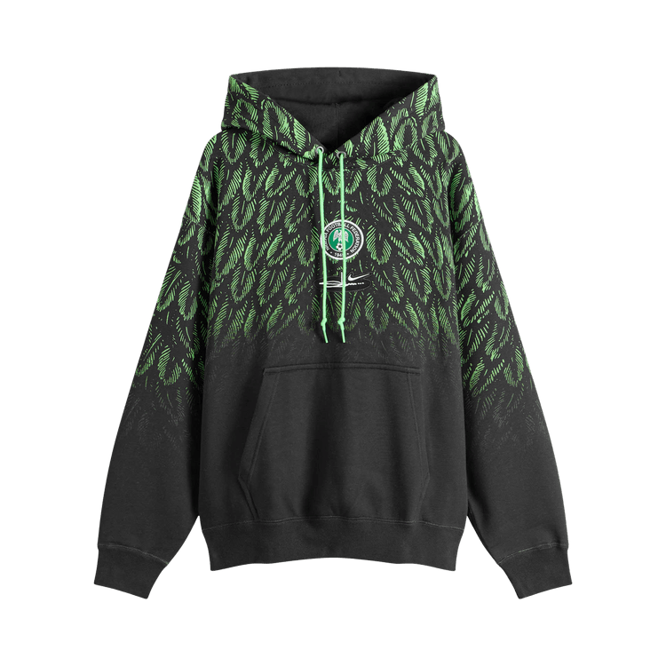 Nike Nigeria x Slawn Fleece Hoodie 'Black'