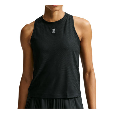 (WMNS) Nike Court Advantage Aero-FIT Tank Top 'Black White'