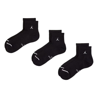 Air Jordan Everyday Elevated Ankle socks (3 pairs) 'Black'