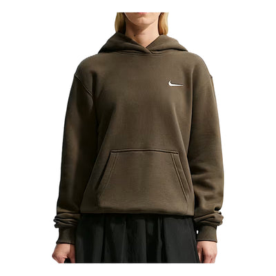 (WMNS) Nike Studio Fleece Medium Weight Hoodie 'Dark Hazel'