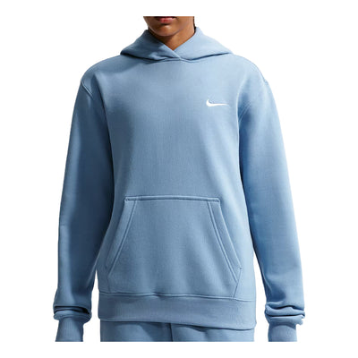 (WMNS) Nike Studio Fleece Medium Weight Hoodie 'Work Blue'