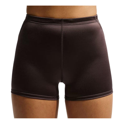 (WMNS) Nike SKIMS Satin Shine Mid-Rise 2" Boyshorts with Drawcord 'Resin'
