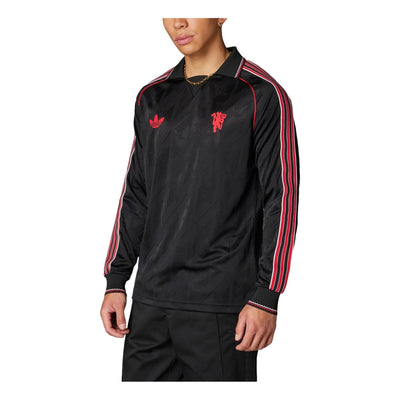adidas Manchester United LFSTLR Asia Sizing 'Black Red'
