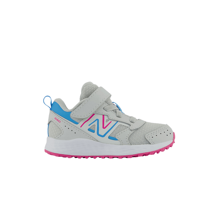New Balance Fresh Foam 650 Bungee Lace Top Strap Toddler X-Wide 'Summer Fog Hi-Pink'