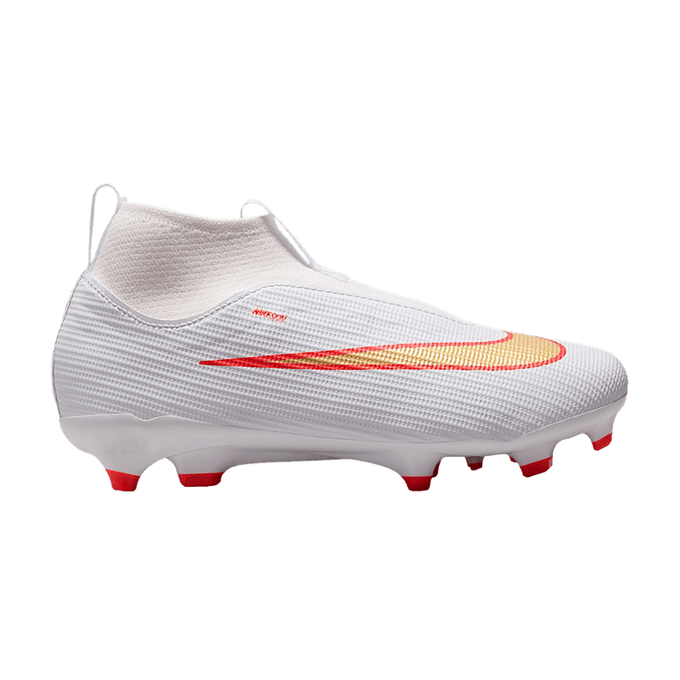 Nike Jr. Mercurial Superfly 11 Academy Mg High-Top PS 'White Bright Crimson Blur'