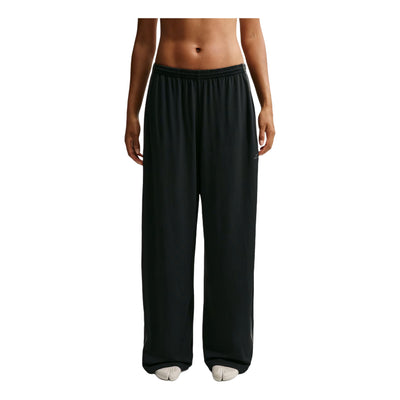 (WMNS) Nike SKIMS Stretch Knit Wide-Leg Pants 'Obsidian Igneous'