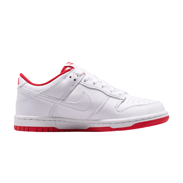 Nike Dunk Low GS 'White University Red White'