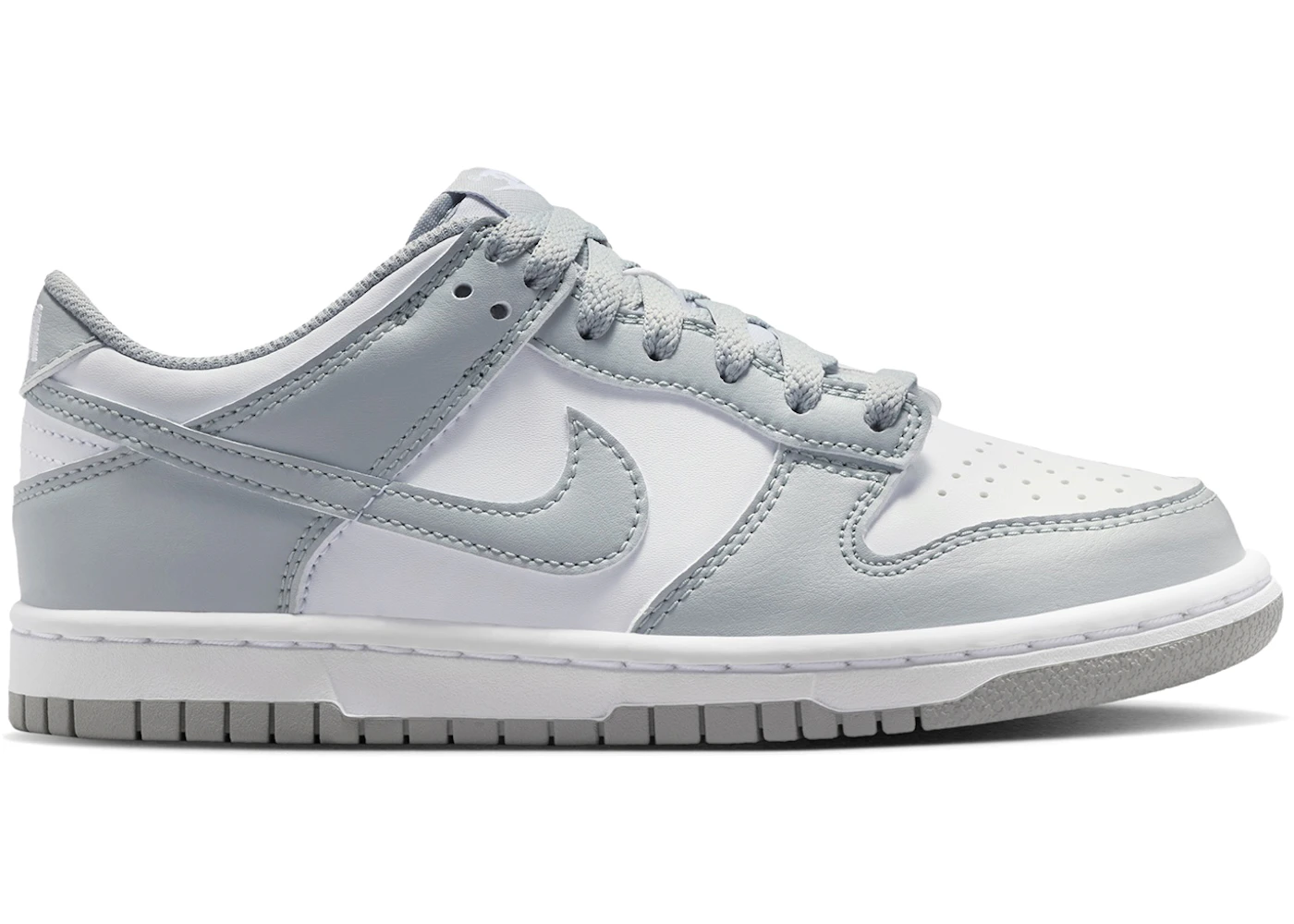 Nike Dunk Low Light Smoke Grey White (GS)