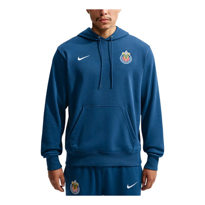 Nike Chivas De Guadalajara French Terry Hoodie 'Brave Blue White'