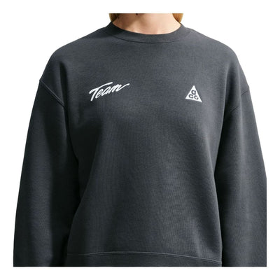 (WMNS) Nike x ACG Tuff Fleece Sweatshirt 'Dark Smoke Grey White'