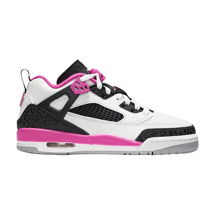 Air Jordan Spizike Low GS 'White Black Anthracite Laser Fuchsia'