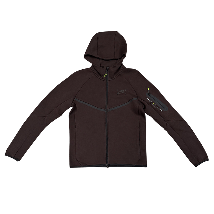 Nike Tech Fleece Windrunner Graphic Full Zip 'Baroque Brown'