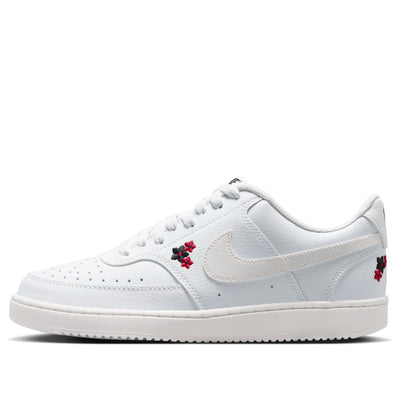 (WMNS) Nike Court Vision Low SE 'Off White Tough Red'