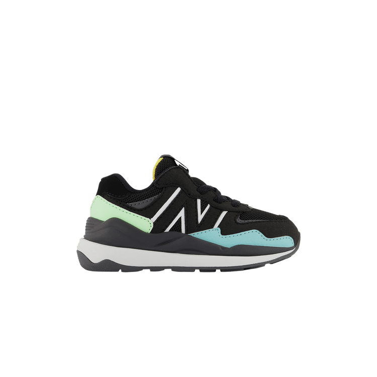 New Balance 57/40 Toddler 'Black Vibrant Spring Glow'