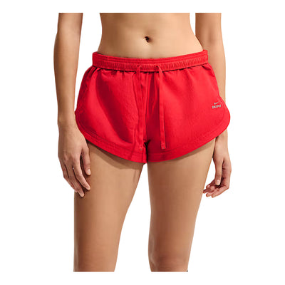 (WMNS) Nike x SKIMS Crunchy Nylon 2.5" Shorts 'University Red'
