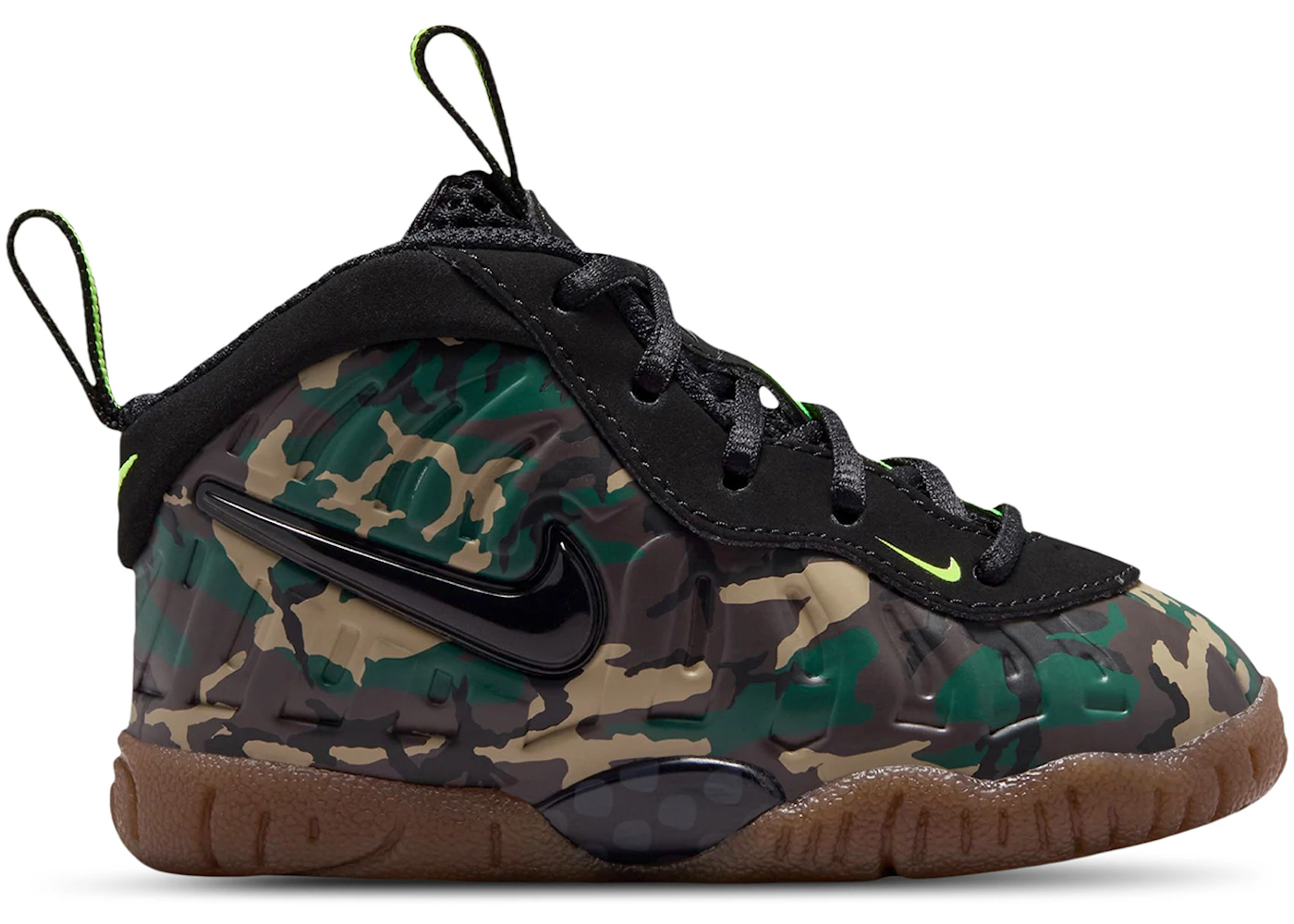 Nike Little Posite Pro Army Camo (2026) (TD)