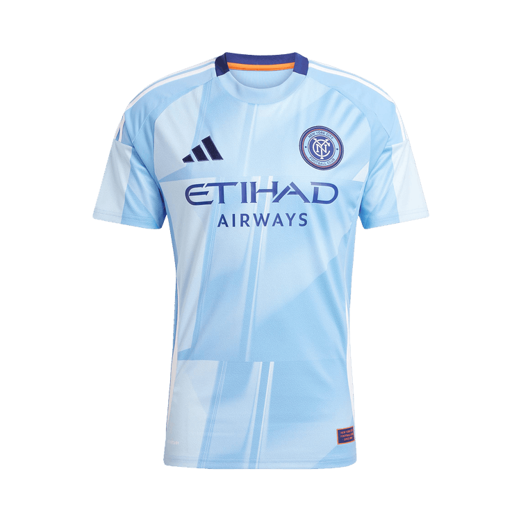 Adidas New York City FC 25/26 Home Jersey 'Bahia Light Blue'