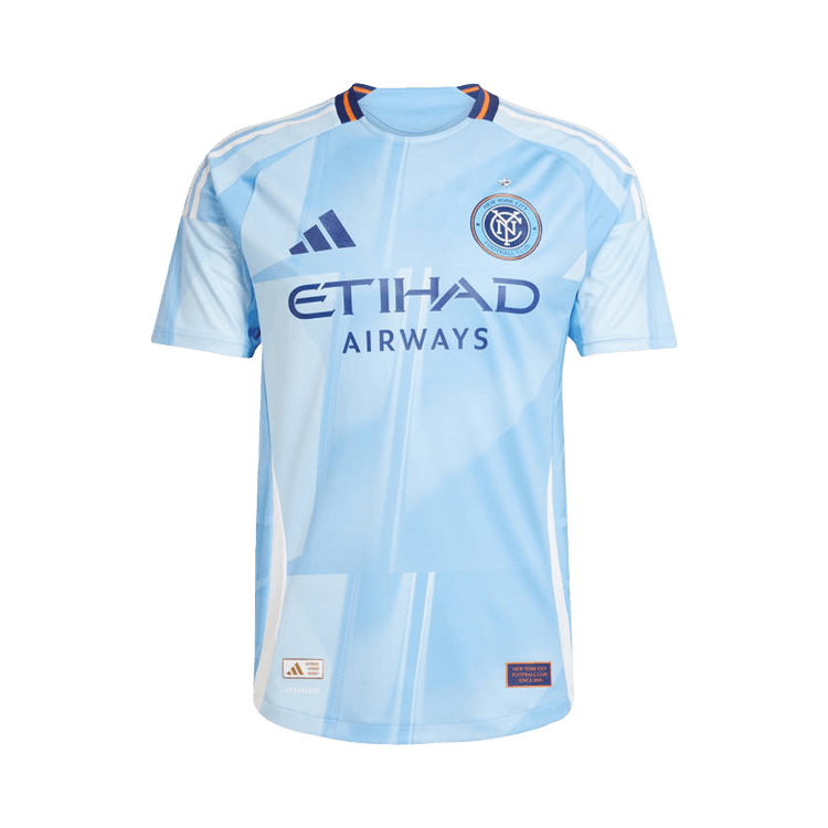 Adidas New York City FC 25/26 Home Authentic Jersey 'Bahia Light Blue'