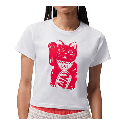 (WMNS) Air Jordan Graphic T-Shirt 'White'