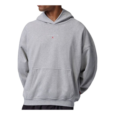 Jordan Flight Fleece Oversized Hoodie 'Grey Heather'