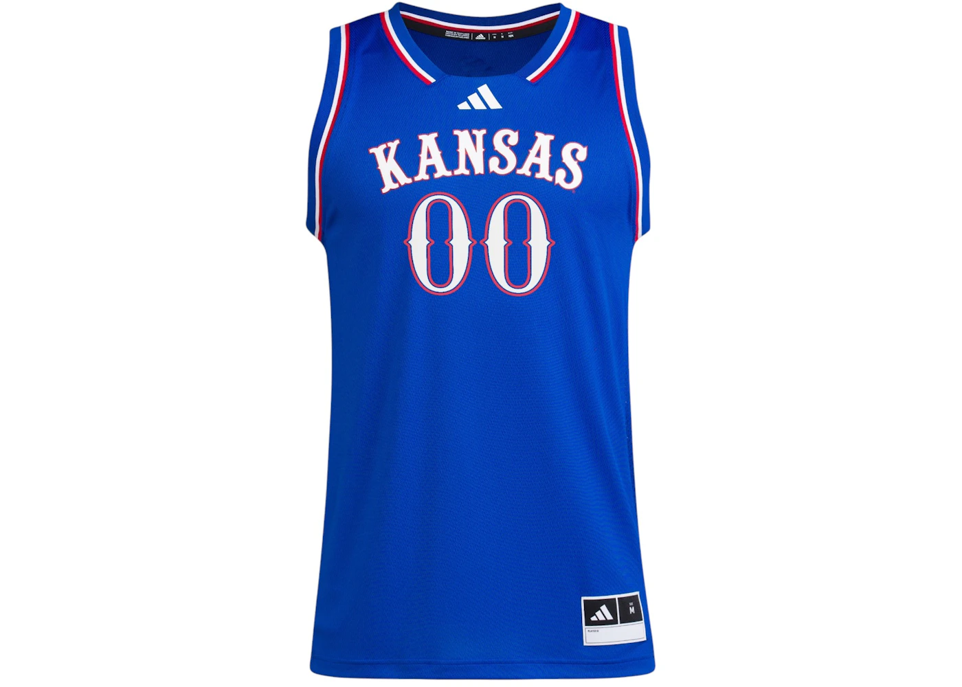 adidas Jayhawks Away Swingman Jersey Kansas Royal Blue White