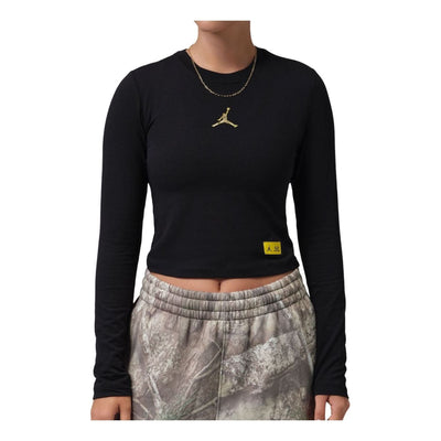 (WMNS) Jordan Realtree Graphic T-Shirt 'Black'