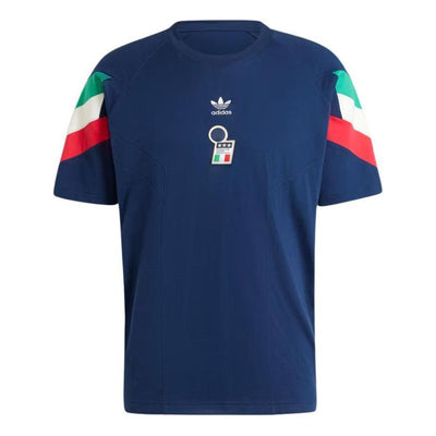 adidas Italy Originals T-Shirt Asia Sizing 'Blue'