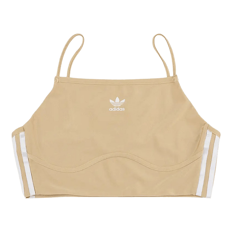 Adidas 3-Stripe Bra Top 'Magic Beige'