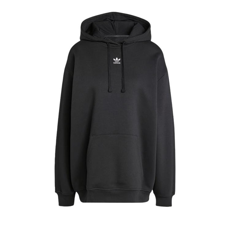 Adidas Essentials Oversized Fleece Hoodie 'Black'