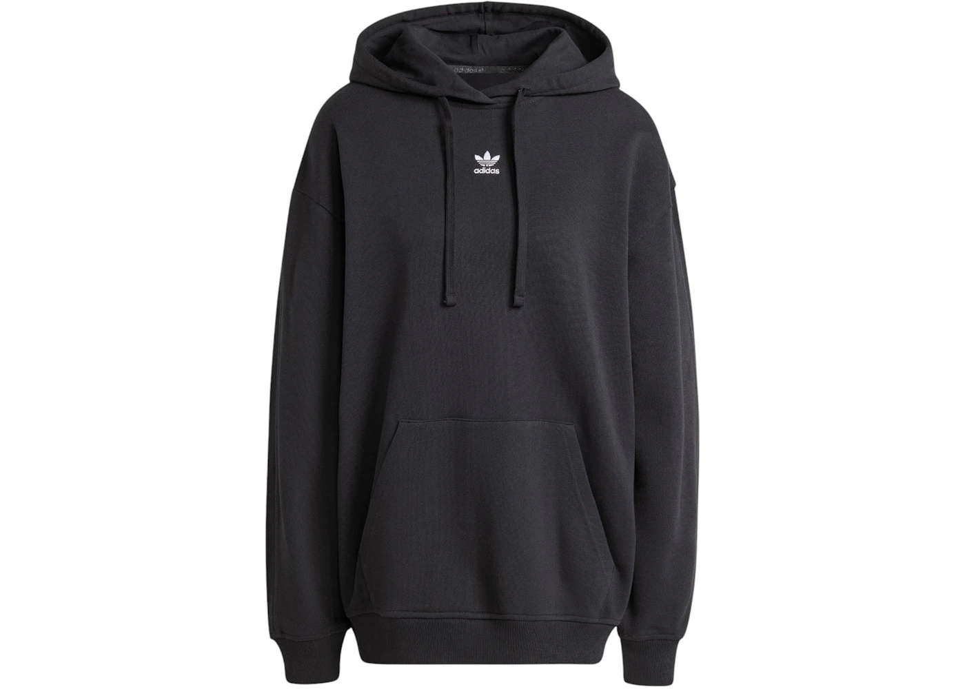 adidas Essentials Loose French Terry Hoodie Black