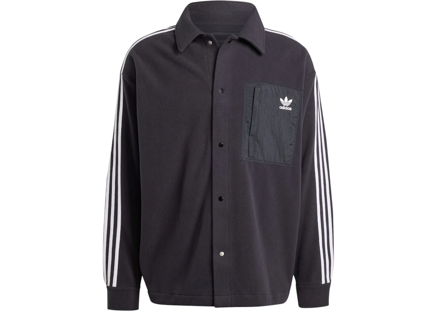 adidas Adicolor Polar Fleece Shirt Black