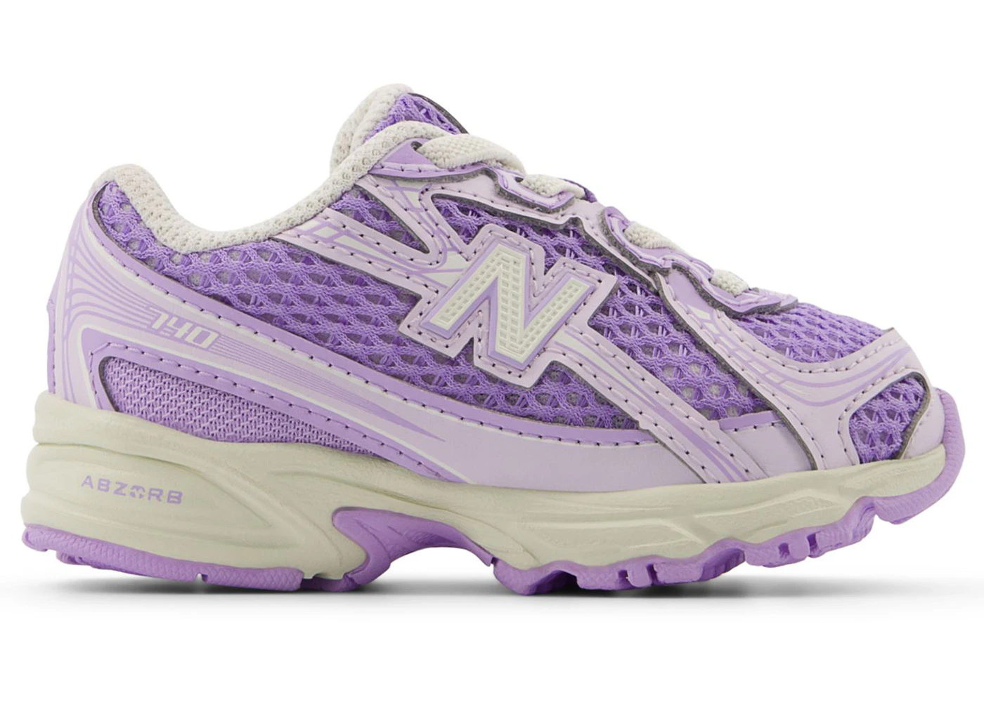 New Balance 740 Bungee Lace Taro Angora (TD)
