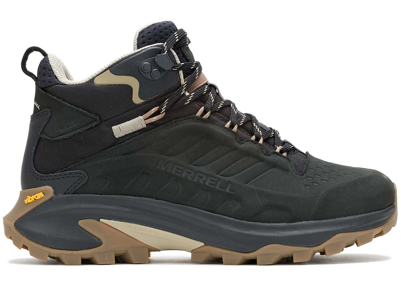 Merrell Moab Speed 2 Leather Mid Waterproof Black (Women's)