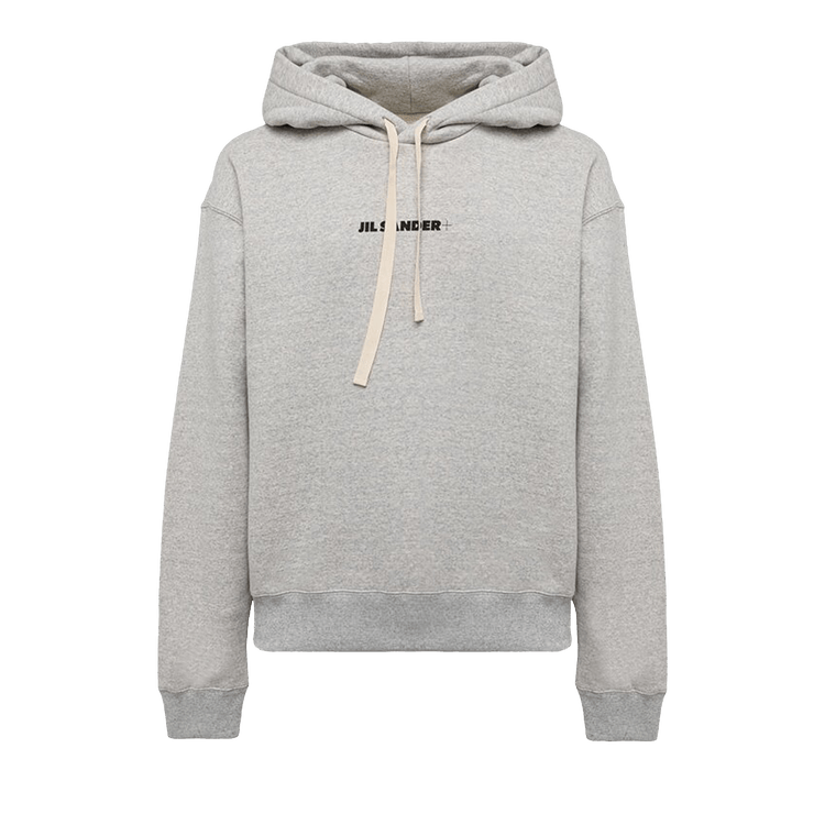 Jil Sander Logo Hoodie 'Grey'